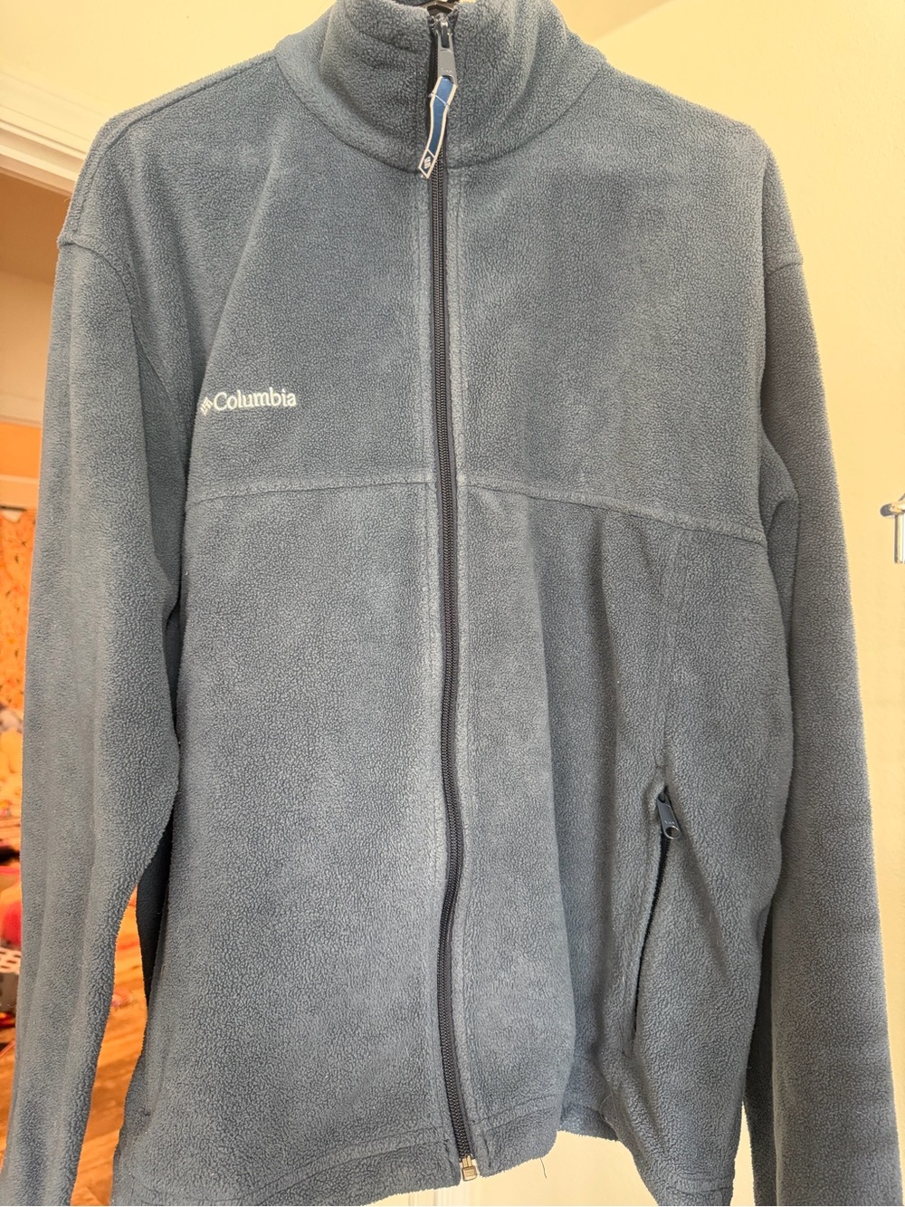 Columbia Lightweight Full-Zip Fleece Jacket - Slate Blue